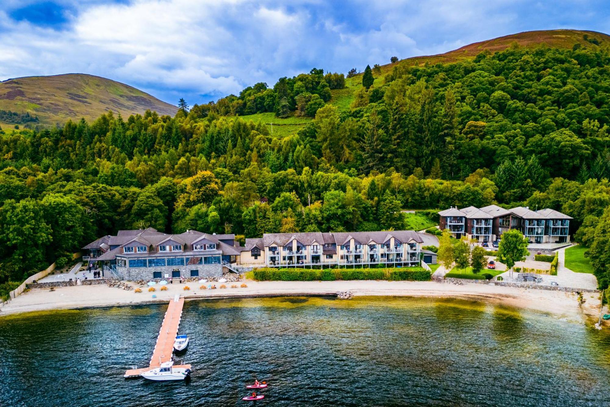 The Lodge On Loch Lomond Hotel Luss Eksteriør bilde